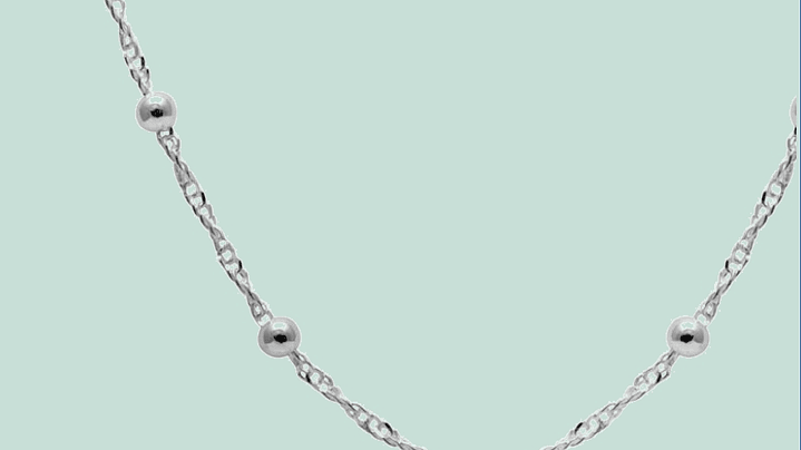 Cadena Singapur con Esferas 1