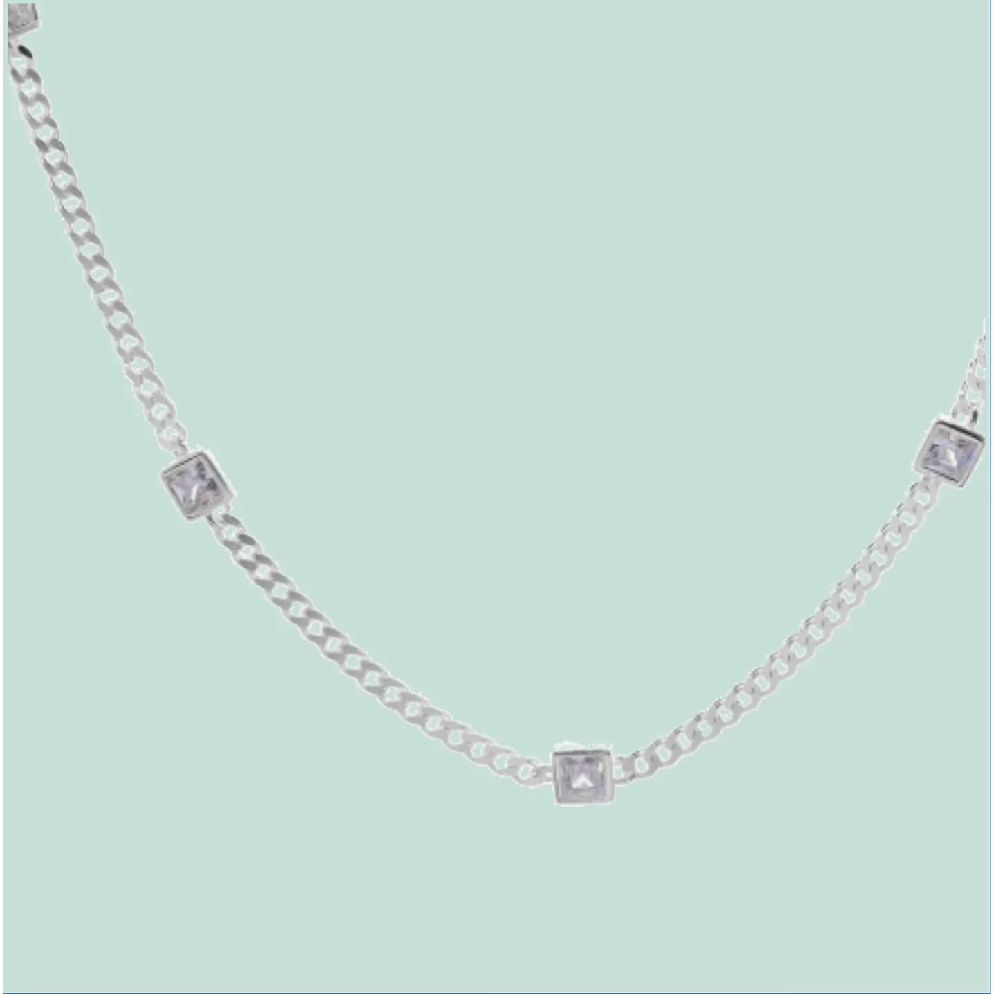 Collar Grumet con Circones Cuadrados 2