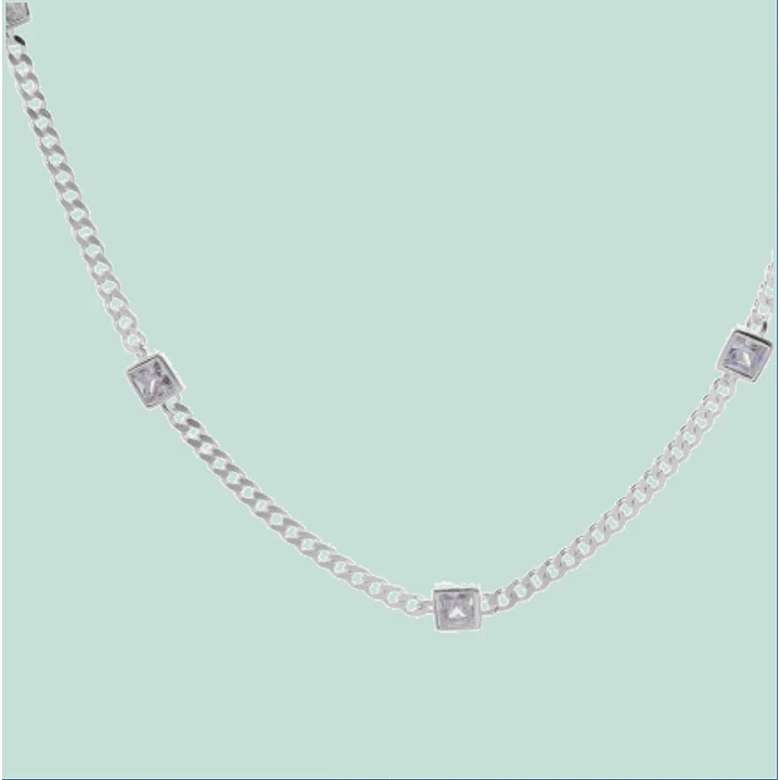 Collar Grumet con Circones Cuadrados 2