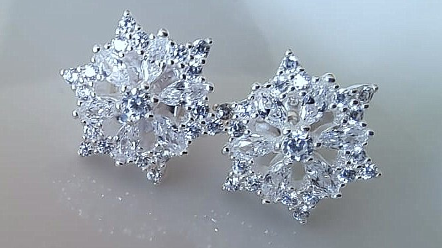 Conjunto Copo de Nieve Diseño Dendrita 5