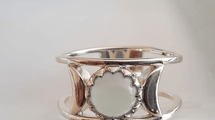 Anillo Piedra Calcedonia 3