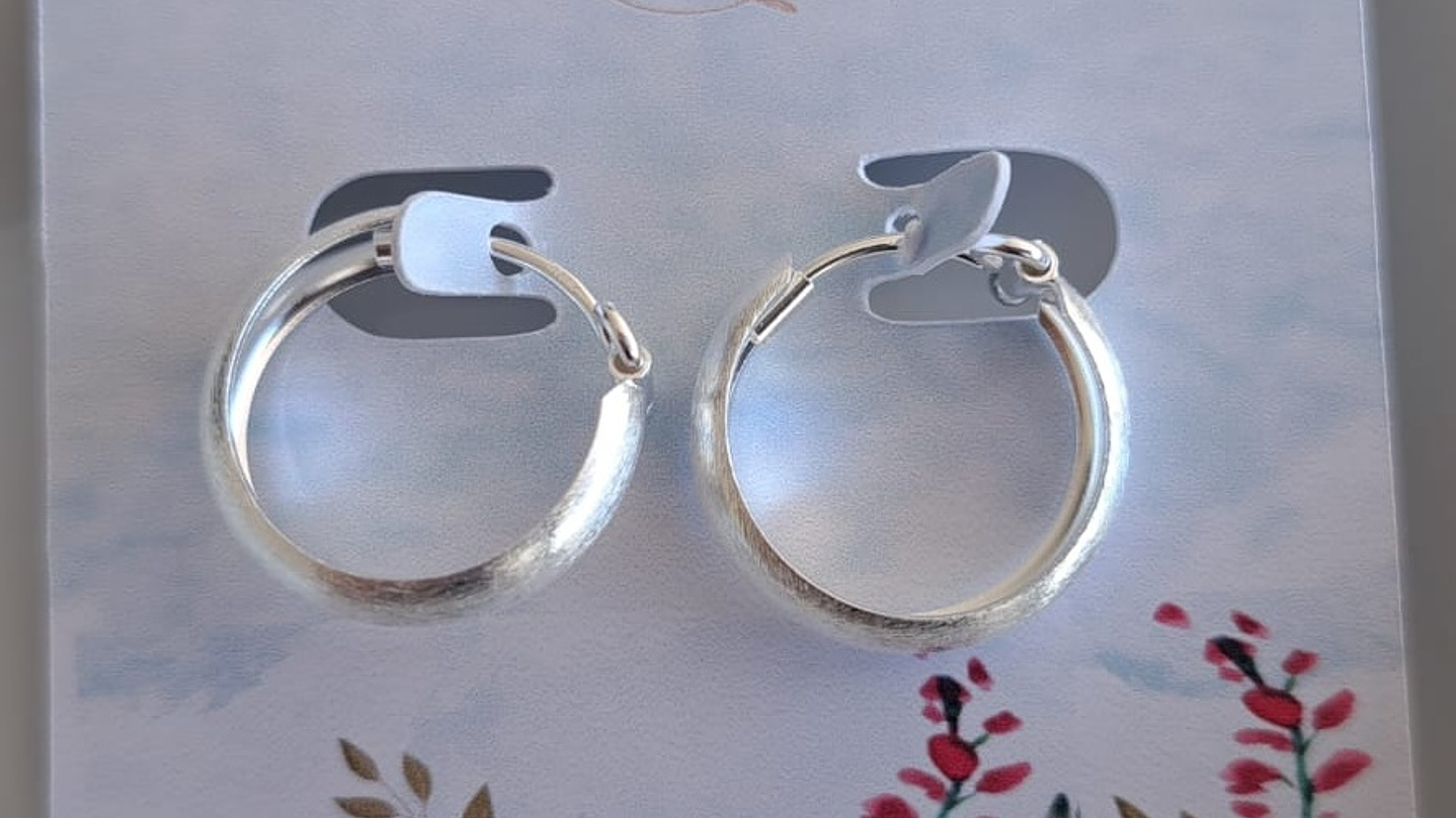 Argollas Gruesas Satinadas 2