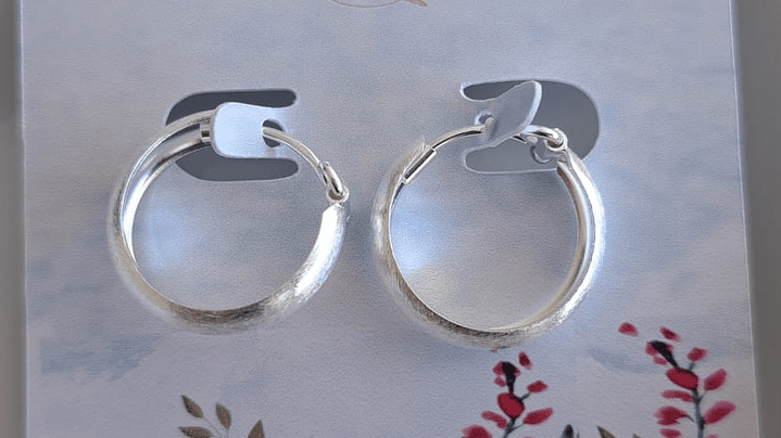 Argollas Gruesas Satinadas 2