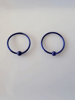 Piercing Aro Azul