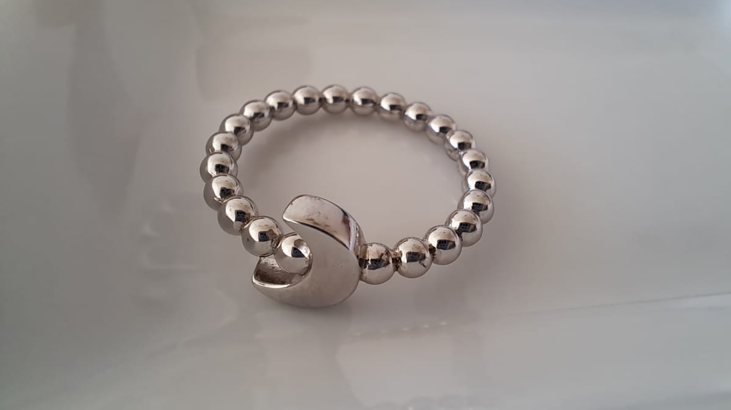 Anillo Luna y Esferas 1