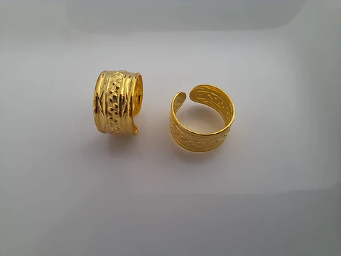 Earcuff con Baño de Oro
