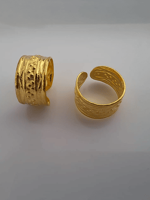 Earcuff con Baño de Oro