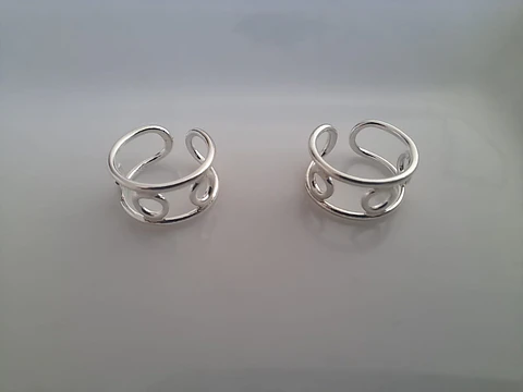 Earcuff Diseño Círculos