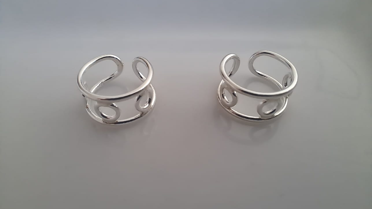 Earcuff Diseño Círculos 1