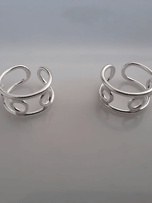 Earcuff Diseño Círculos