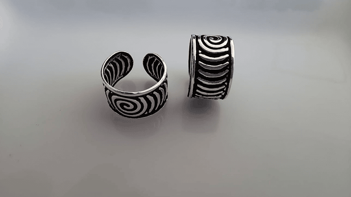 Earcuff Diseño Espiral 1