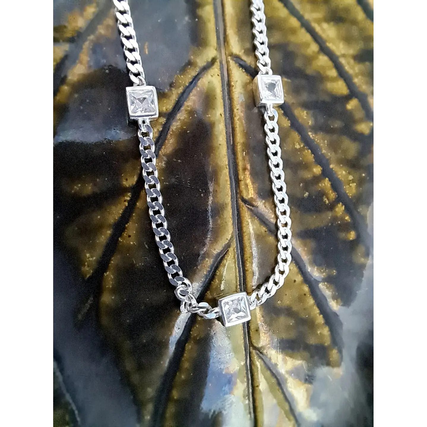 Collar Grumet con Circones Cuadrados 1