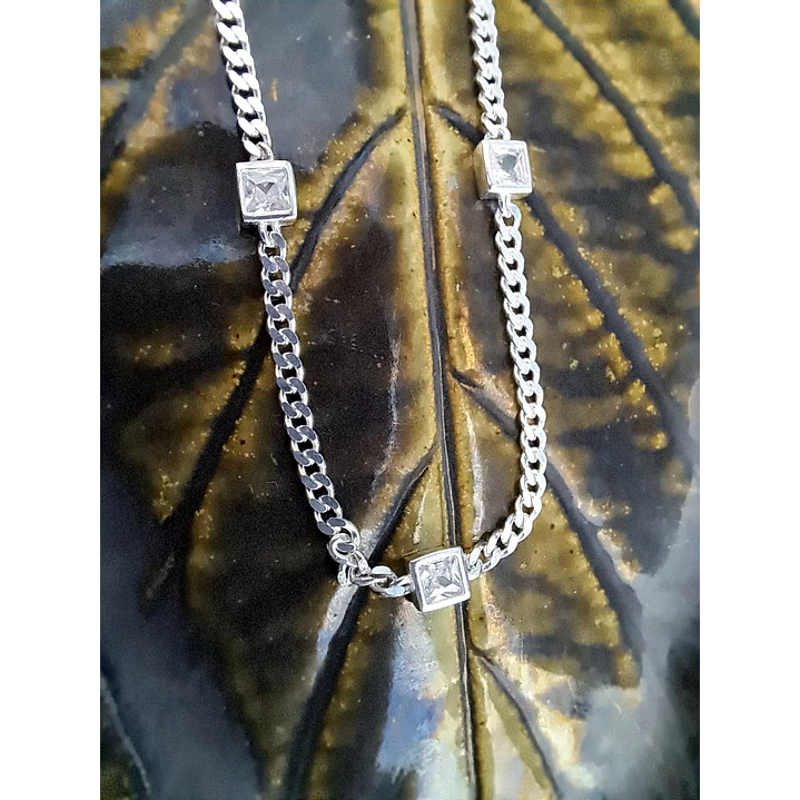 Collar Grumet con Circones Cuadrados 1