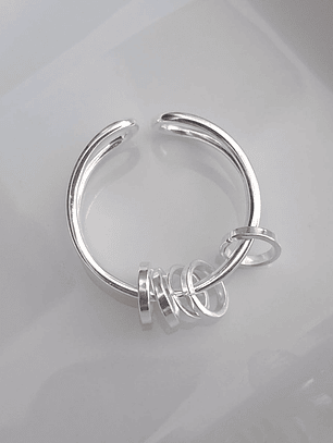 Anillo Aros Giratorios