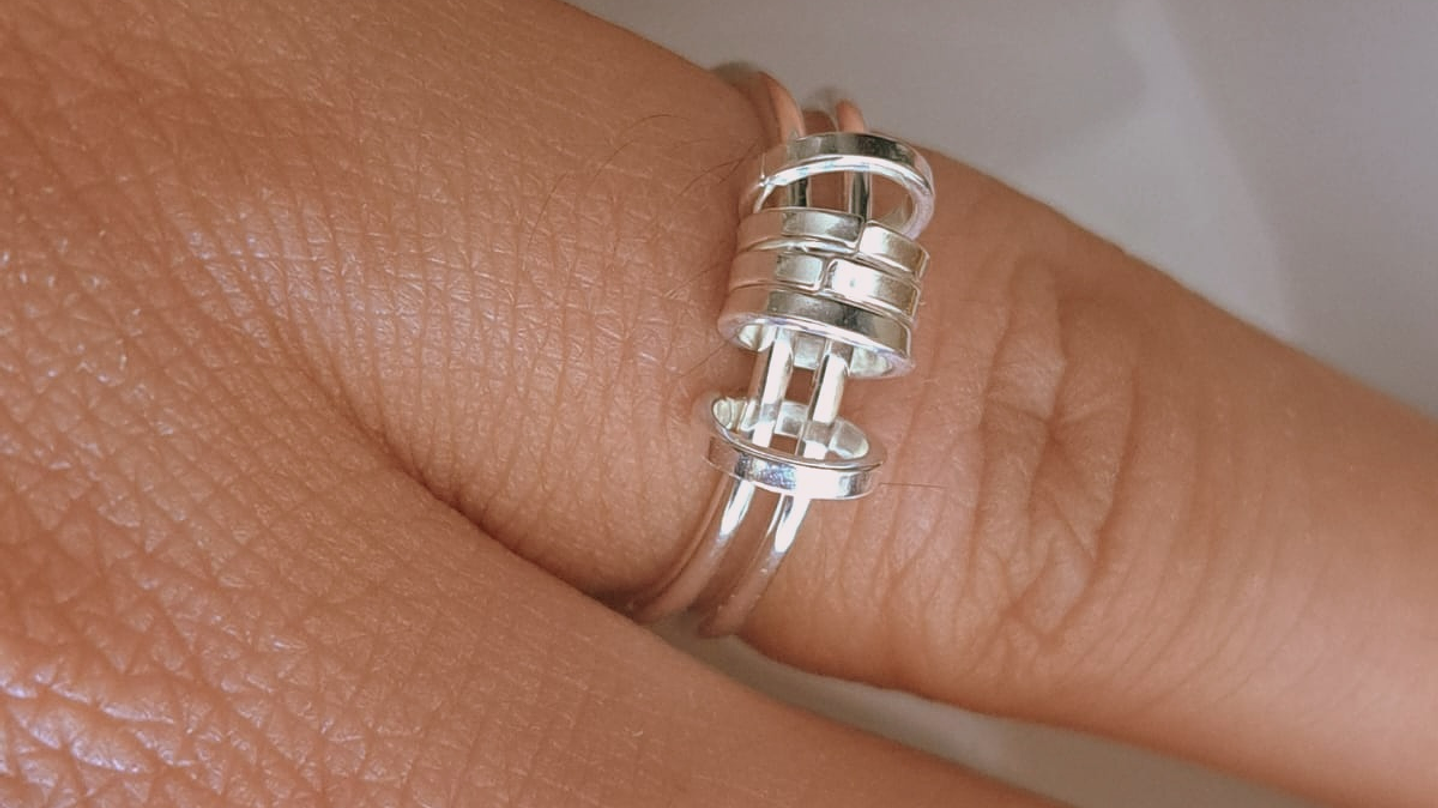 Anillo Aros Giratorios 2