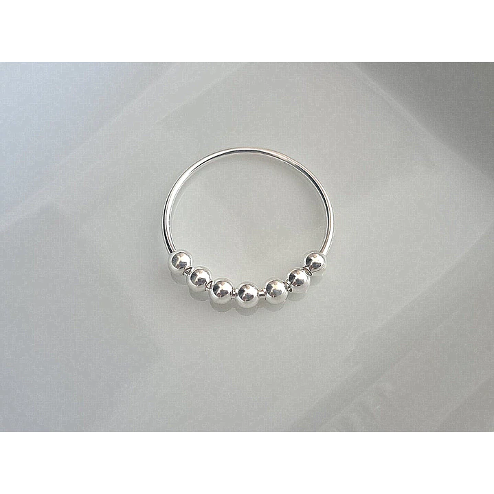 Anillo 7 esferas giratorias 1