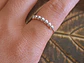 Anillo antiestrés con 7 esferas giratorias en plata 925 - Miniatura 2