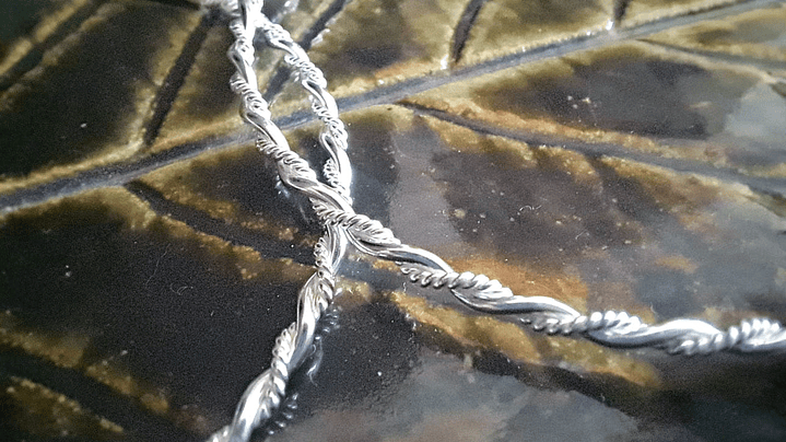 Argolla Clásica Entorchada 60mm 2