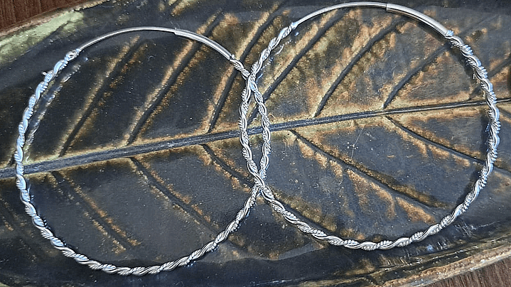 Argolla Clásica Entorchada 60mm 1