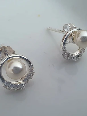 Aro Perla Círculo de Luz