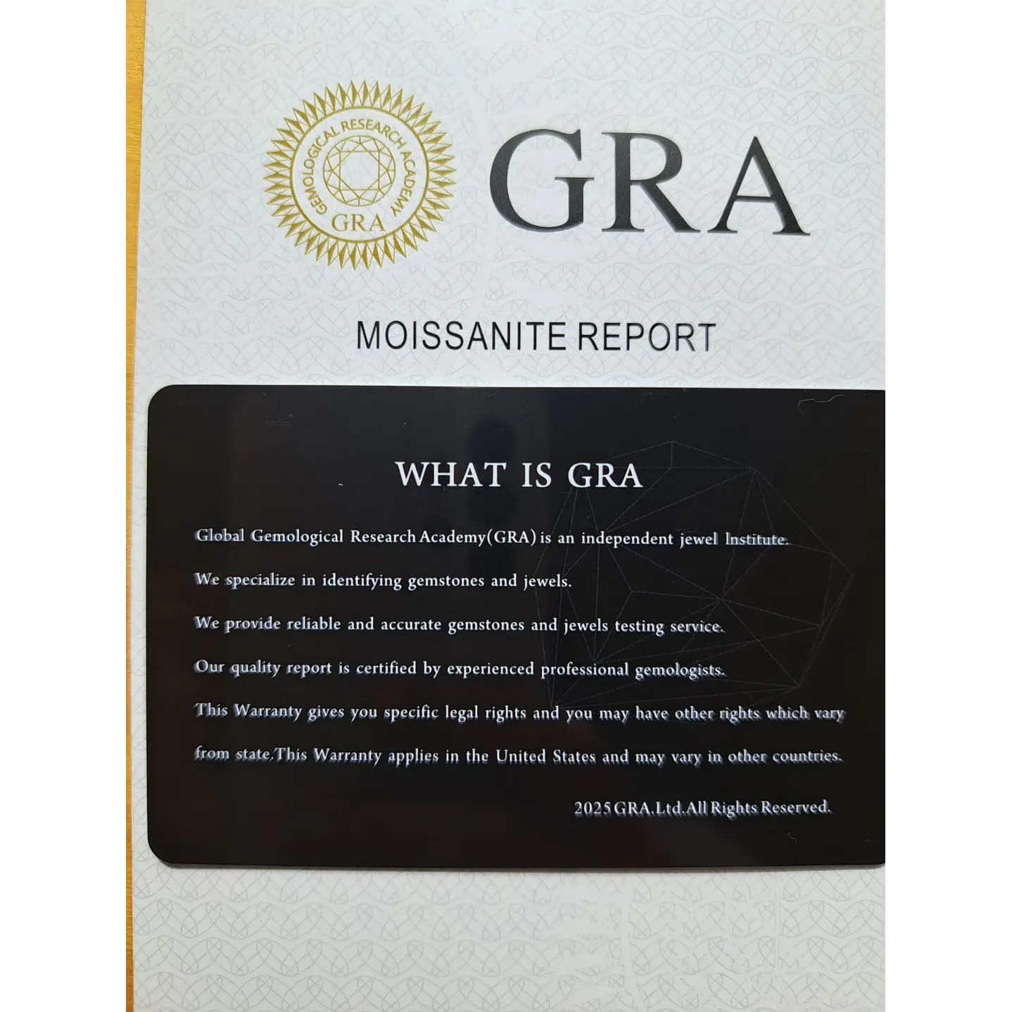 Anillo Solitario Moissanita Talla 18 4