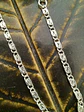 Pulsera de Plata Laminada Tejido de Caracol (Ojo de Perdiz) 2 mm - Miniatura 1