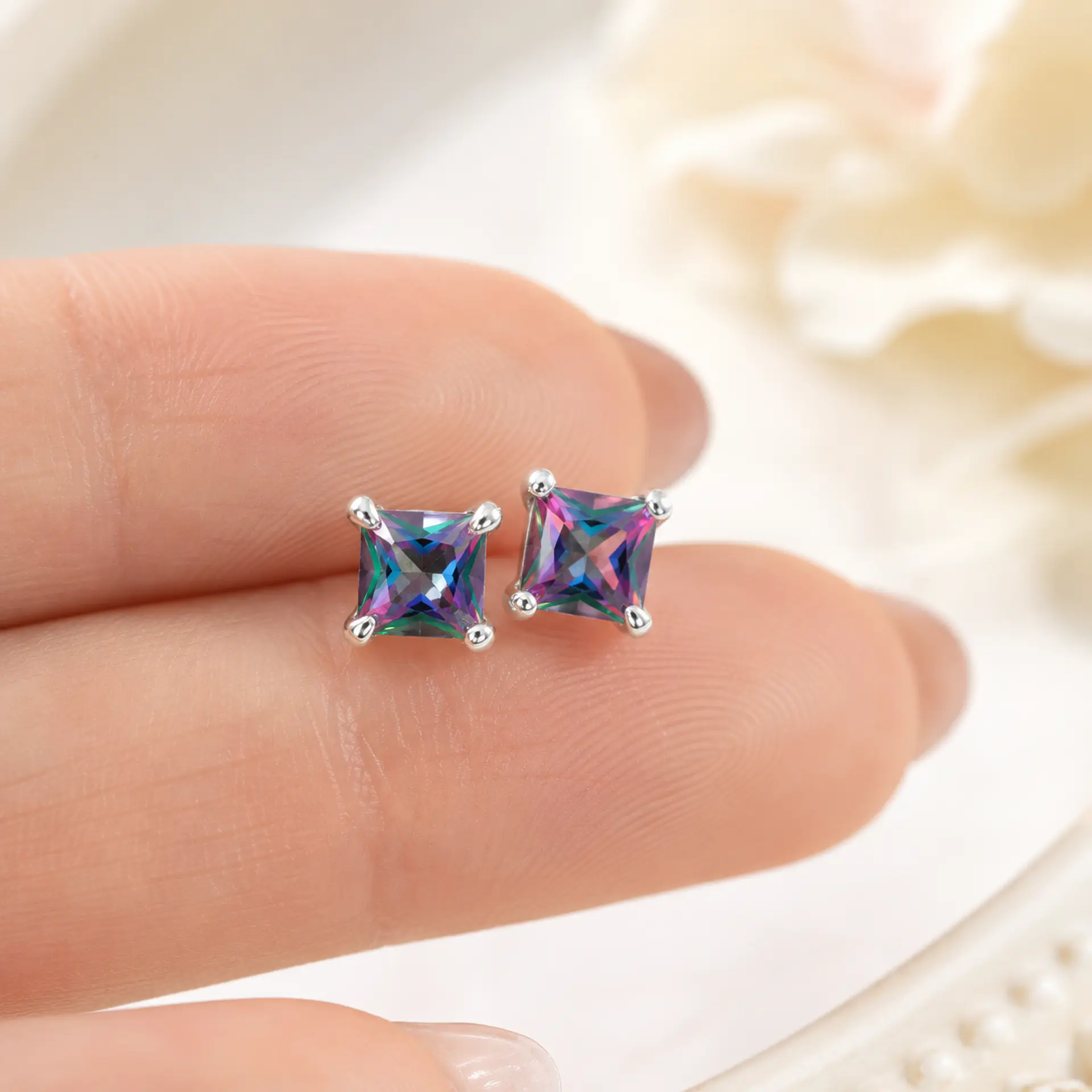 Aros punto místico en plata 925 1