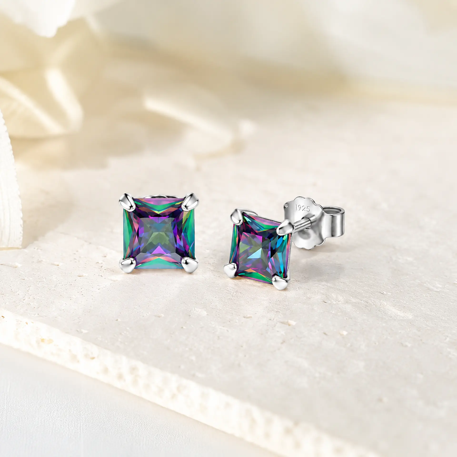 Aros punto místico en plata 925 2