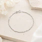 Pulsera italiana Singapur en plata 925 - Miniatura 2