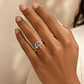 Anillo árbol de la vida con circones en plata 925 - Miniatura 1