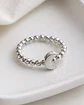 Anillo Luna con esferas en plata 925 - Miniatura 1
