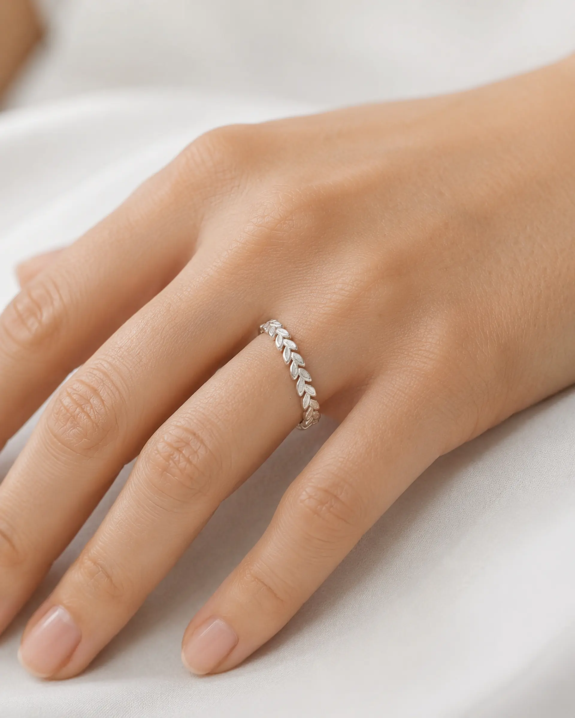 Anillo Espiga en plata 925 2
