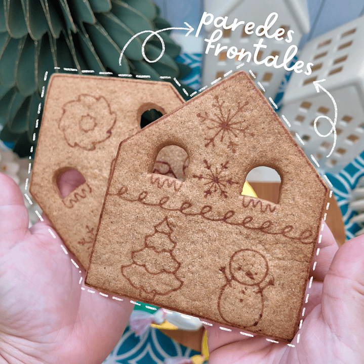 Kit para Armar Casita Navideña 9