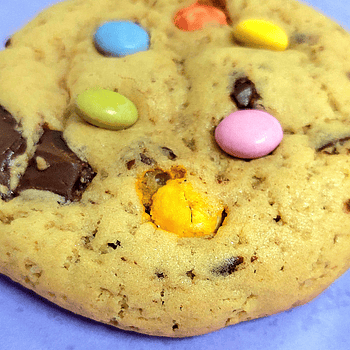 Cookie com M&m's (sem amendoim)