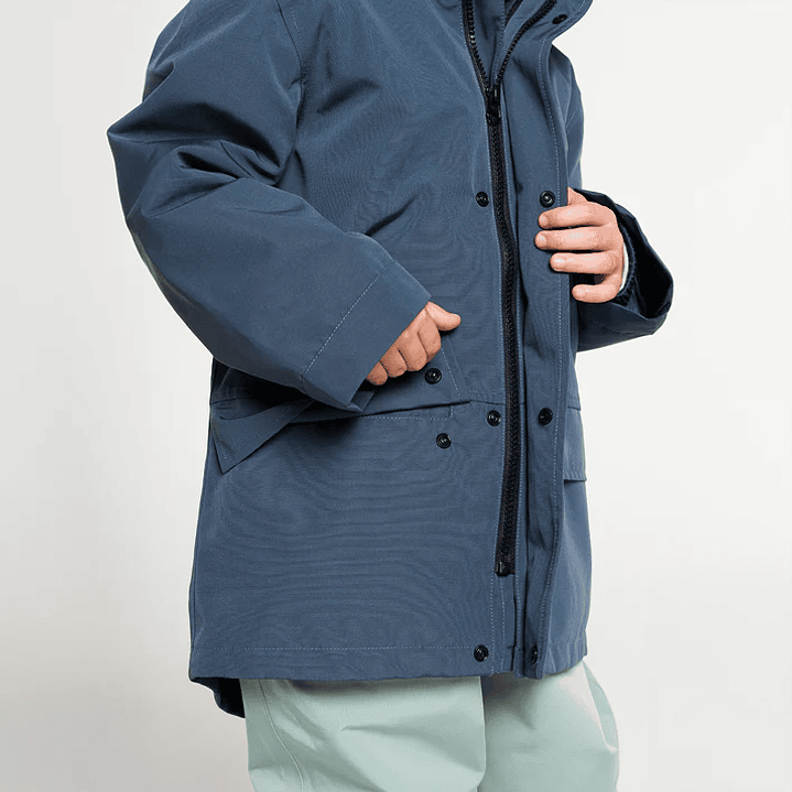 Chaqueta Impermeable Roda Azul Marino 10