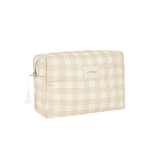 Neceser Diva Waterproof Ivory Checks