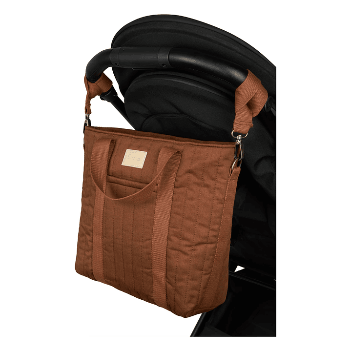 Mochila Maternal Hyde Park Brick Brown 4