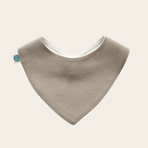 Babero Bandana Lino Beige – Hecho en Chile con amor