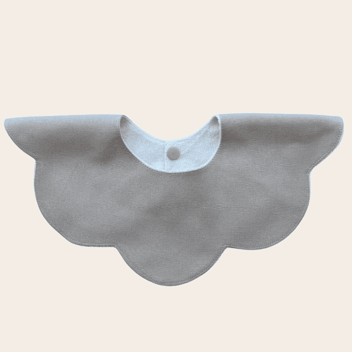 Babero Flor Lino Beige 1