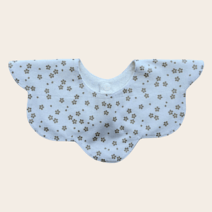 Babero Flor Flores Doradas