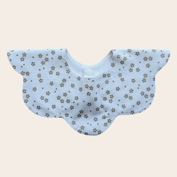 Babero Flor Flores Doradas 1