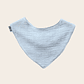 Babero Bandana Muselina Blanco - Miniatura 1