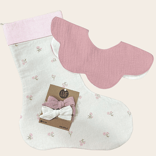 Pack Baby Girl Calcetin Peonia