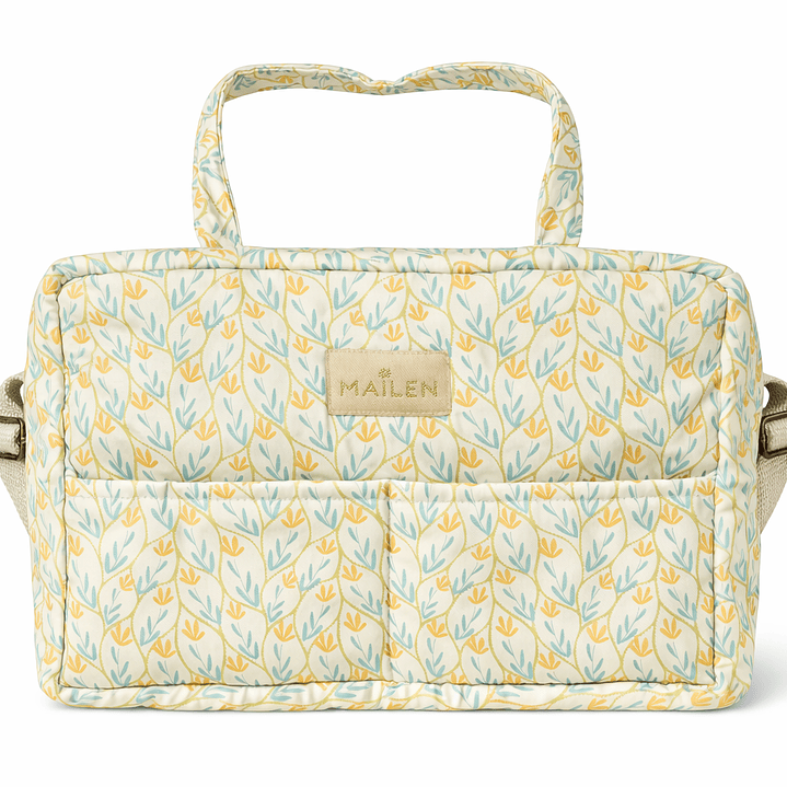 Pañalera Muñeca Solcito Flores Amarillas 1