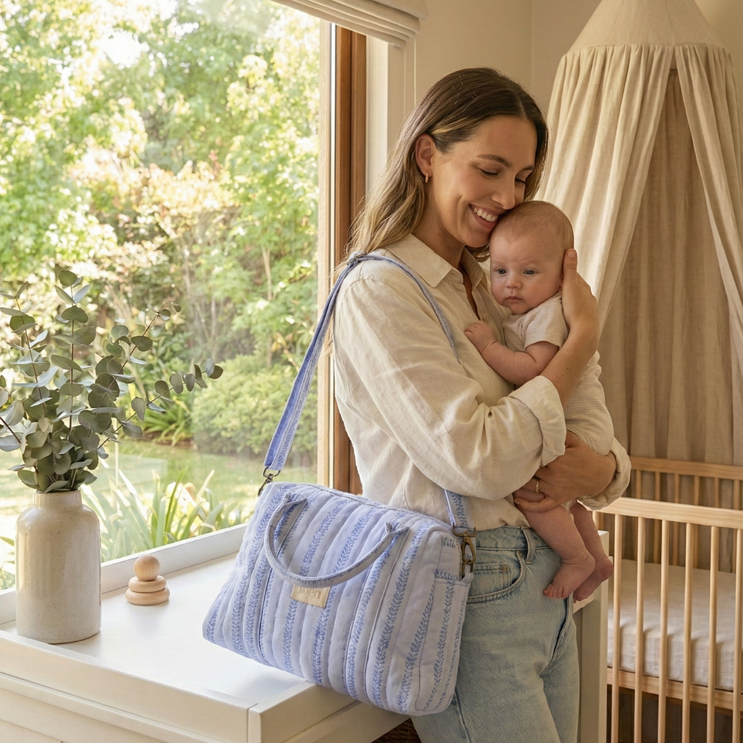 Bolso Alma Espiga Azul 4