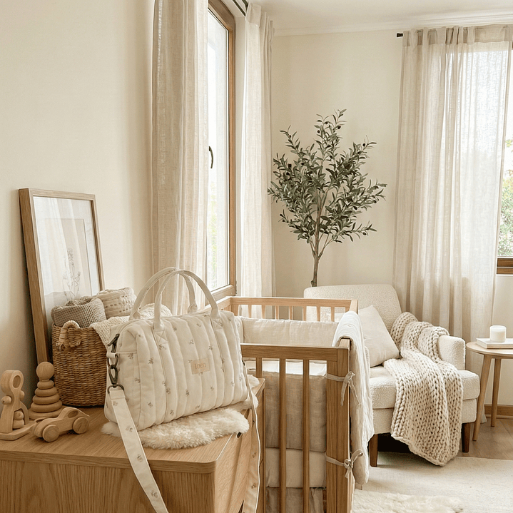 Bolso Alma Peonias Beige 3