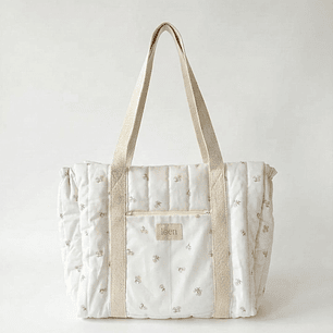 Bolso Esencial Peonias Beige