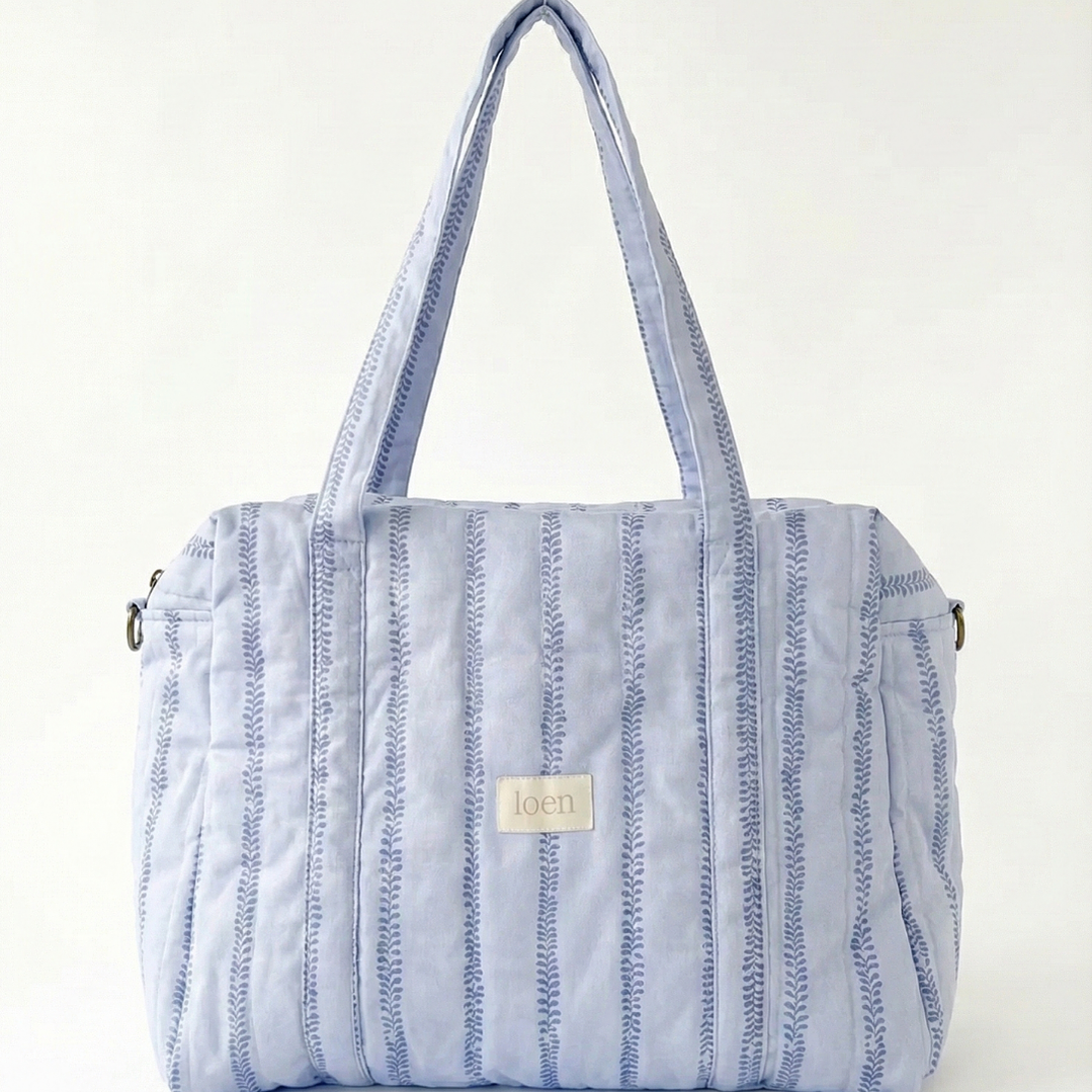 Bolso Voyage Espiga Azul 1