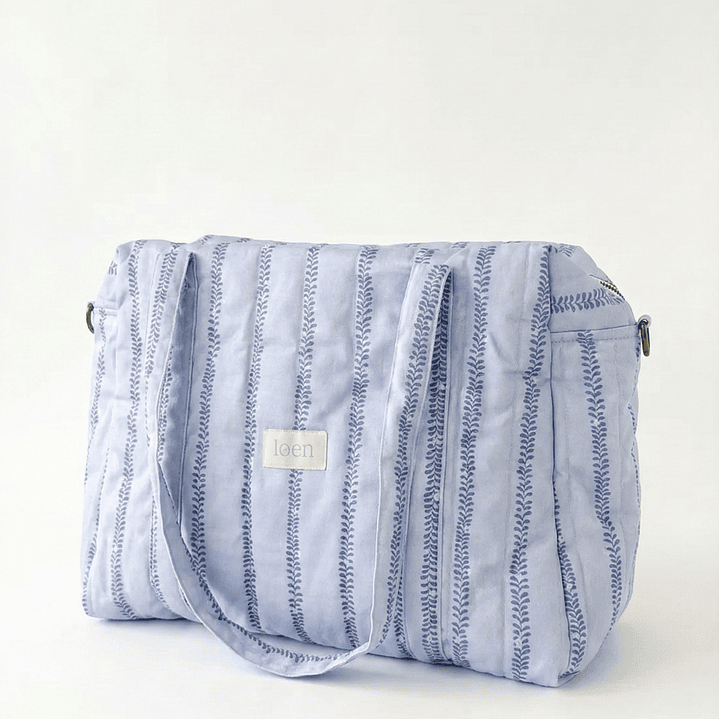 Bolso Voyage Espiga Azul 2