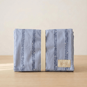 Mudador portatíl Espigas Azul